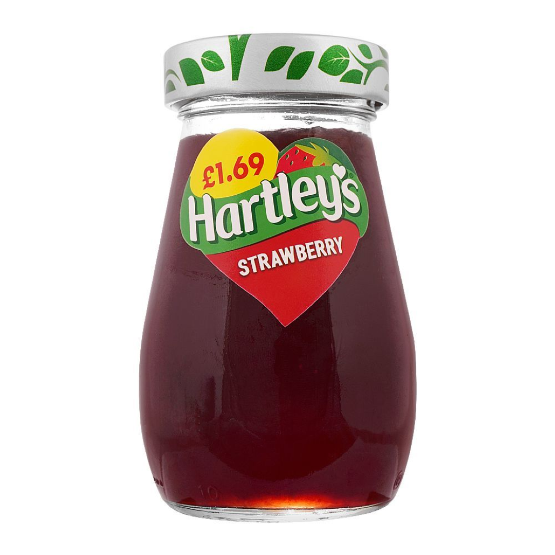 HARTLEY STRAWBERRY JAM 340G